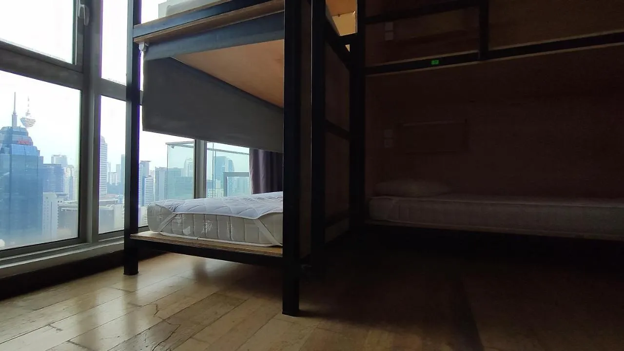 Hostel Penthouse On 34 - The Highest Unit And Best Views In Regalia & Private Rooftop Terrace Kuala Lumpur Malaysia